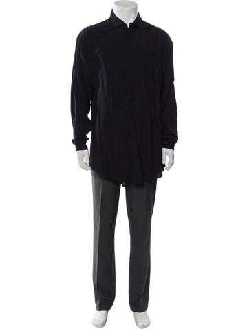 J. Francois Charles Per Piero Panchetti Dress Shirts Vintage Late 1980's - Early 1990's Shirt US 40, IT 50 | L