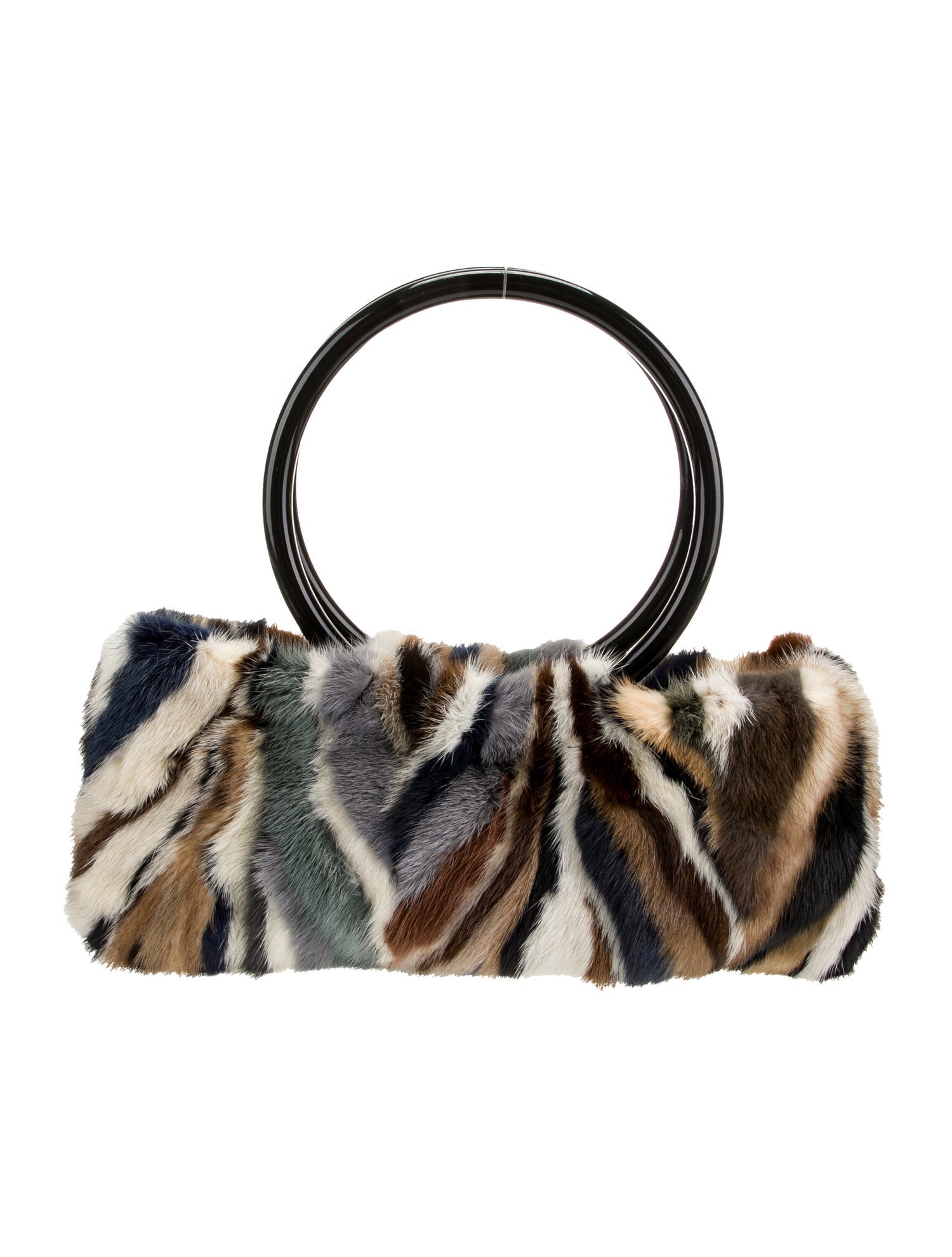 Vintage - Unbranded Mink Top Handle Bag