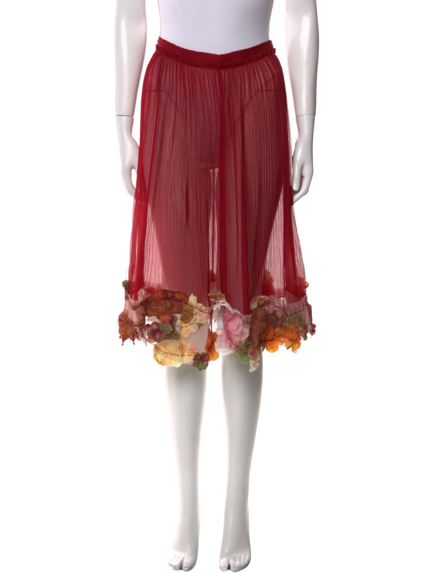 Vintage - Unbranded Vintage Knee-Length Skirt