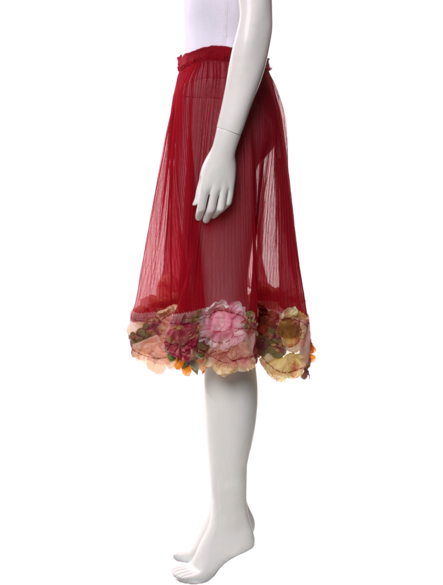 Vintage - Unbranded Vintage Knee-Length Skirt