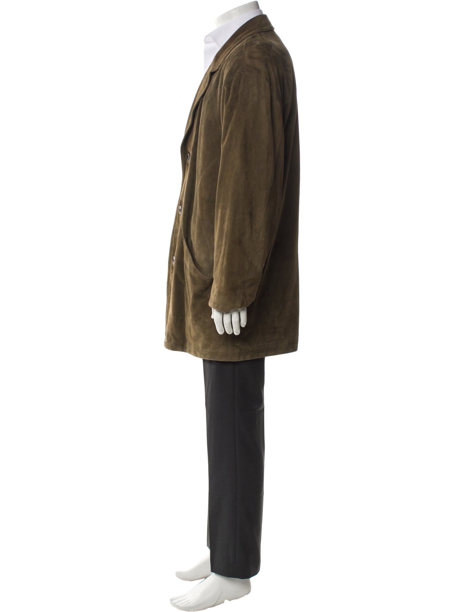 Vintage - Unbranded Wool Overcoat