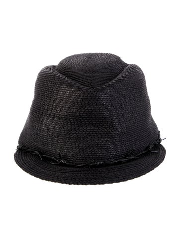 Rod Keenan New York Hats Straw Pillbox Hat