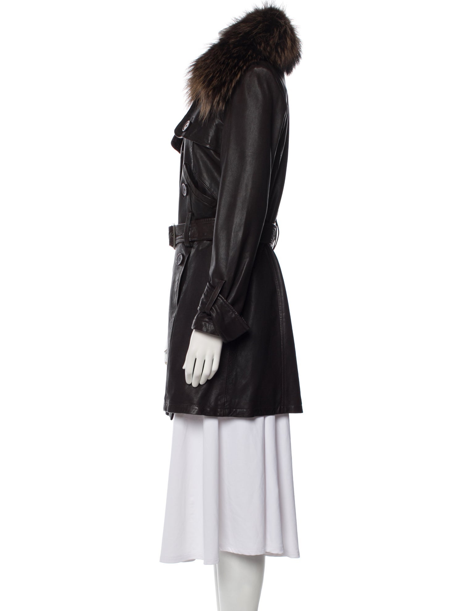 Vintage - Unbranded Lamb Leather Fur Coat