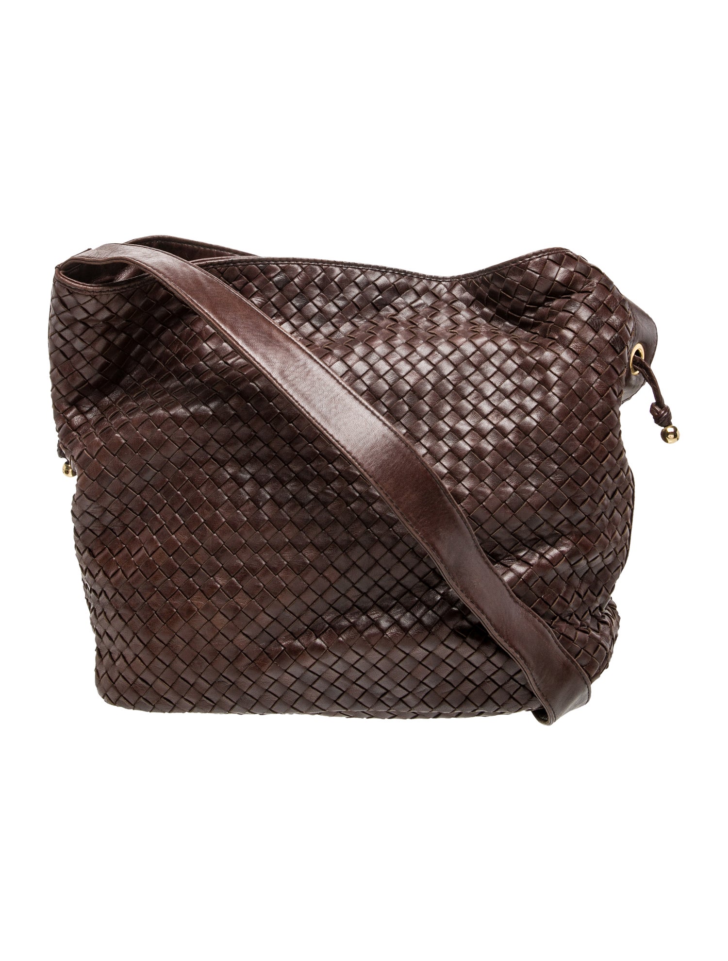 Vintage - Unbranded Leather Messenger Bag