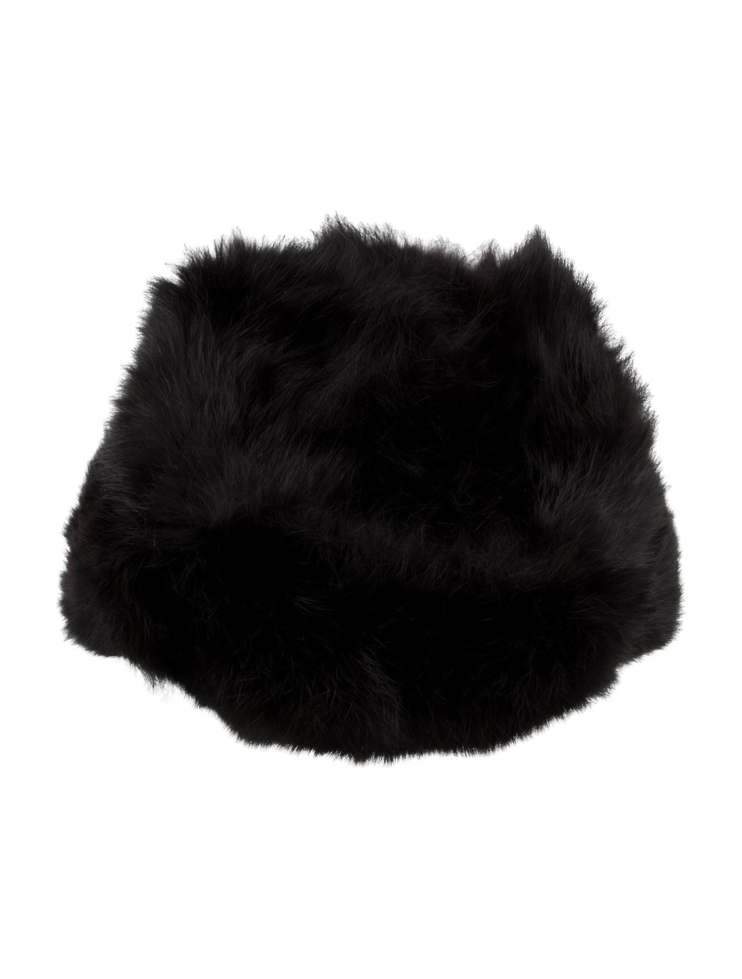 Vintage - Unbranded Fur Black Trapper Hat