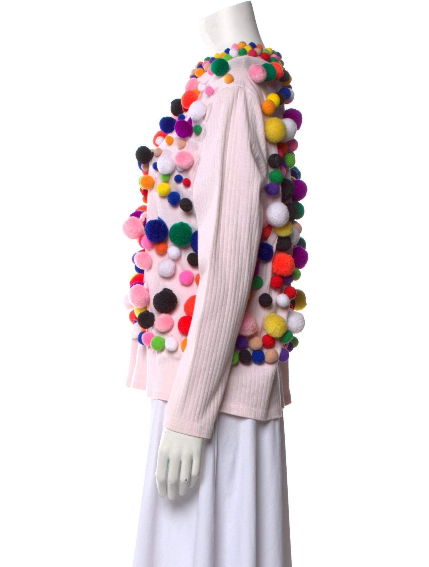 Vintage - Unbranded Printed Crew Neck Sweater