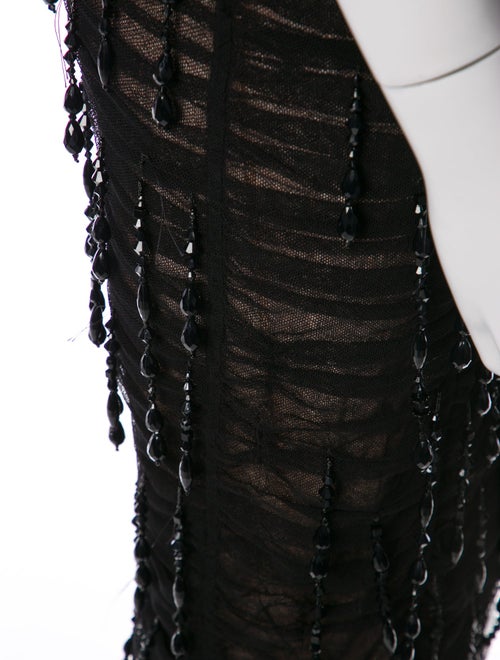 Dolce & Gabbana Square Neckline Midi Length Dress