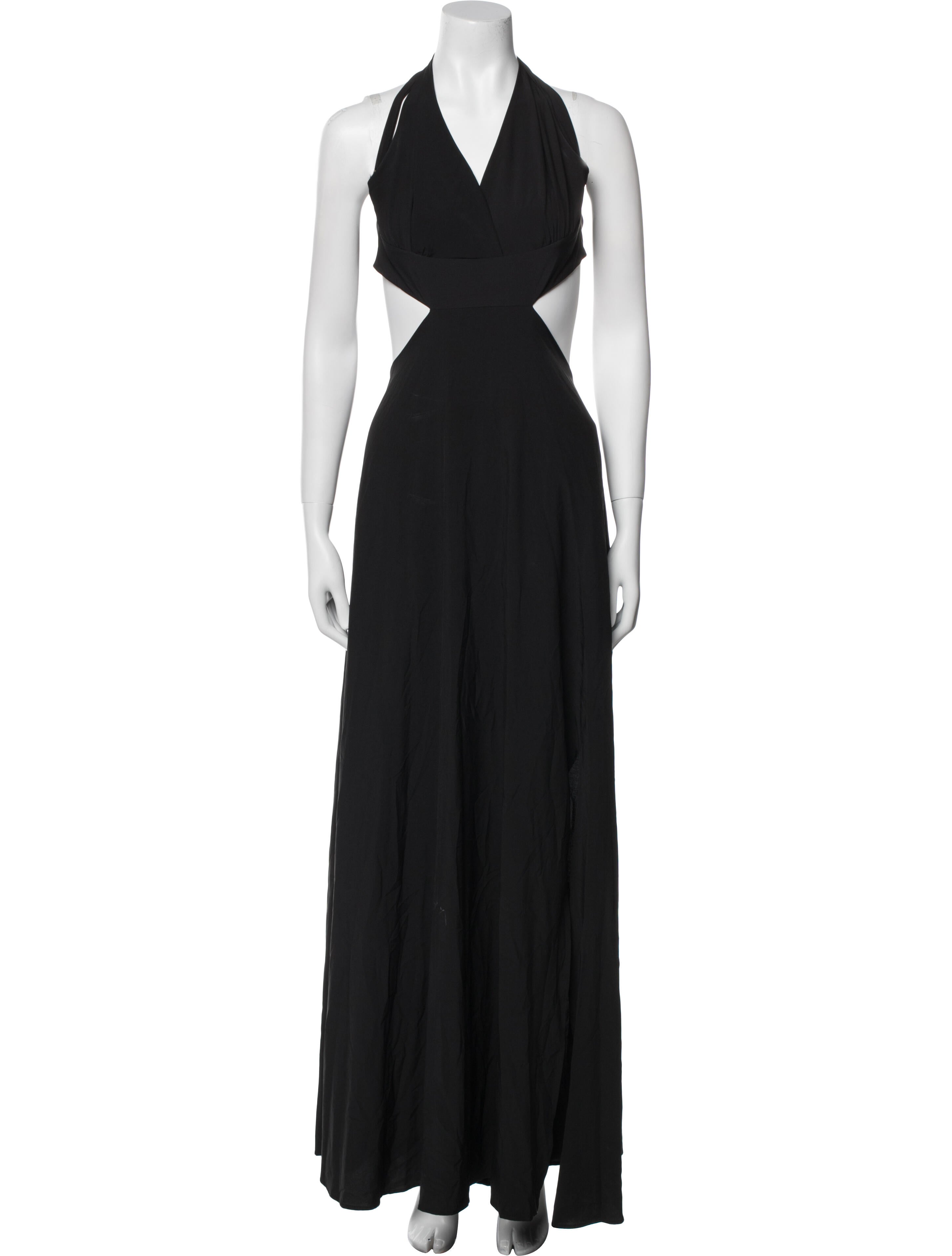 Vintage - Unbranded Halterneck Long Dress