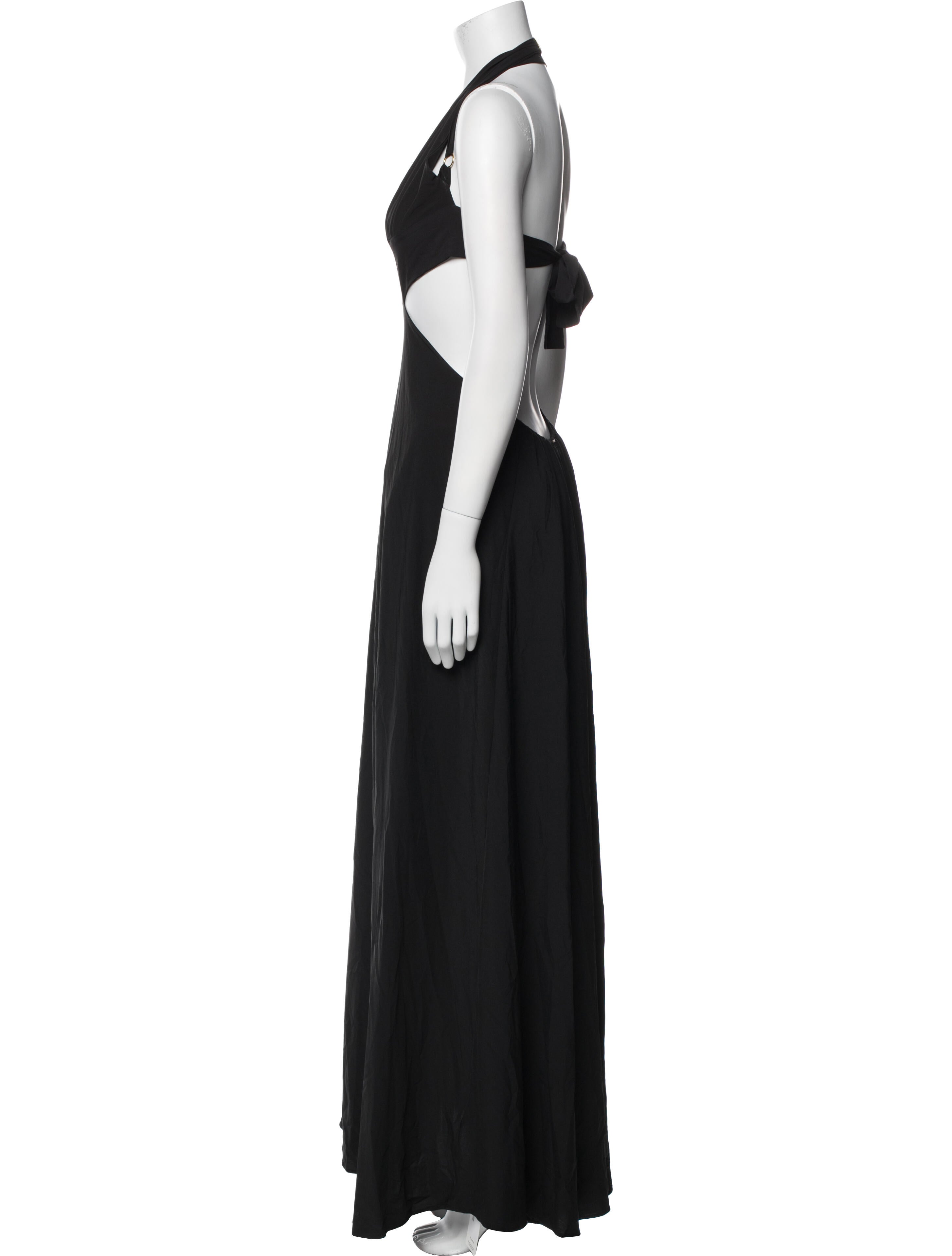 Vintage - Unbranded Halterneck Long Dress