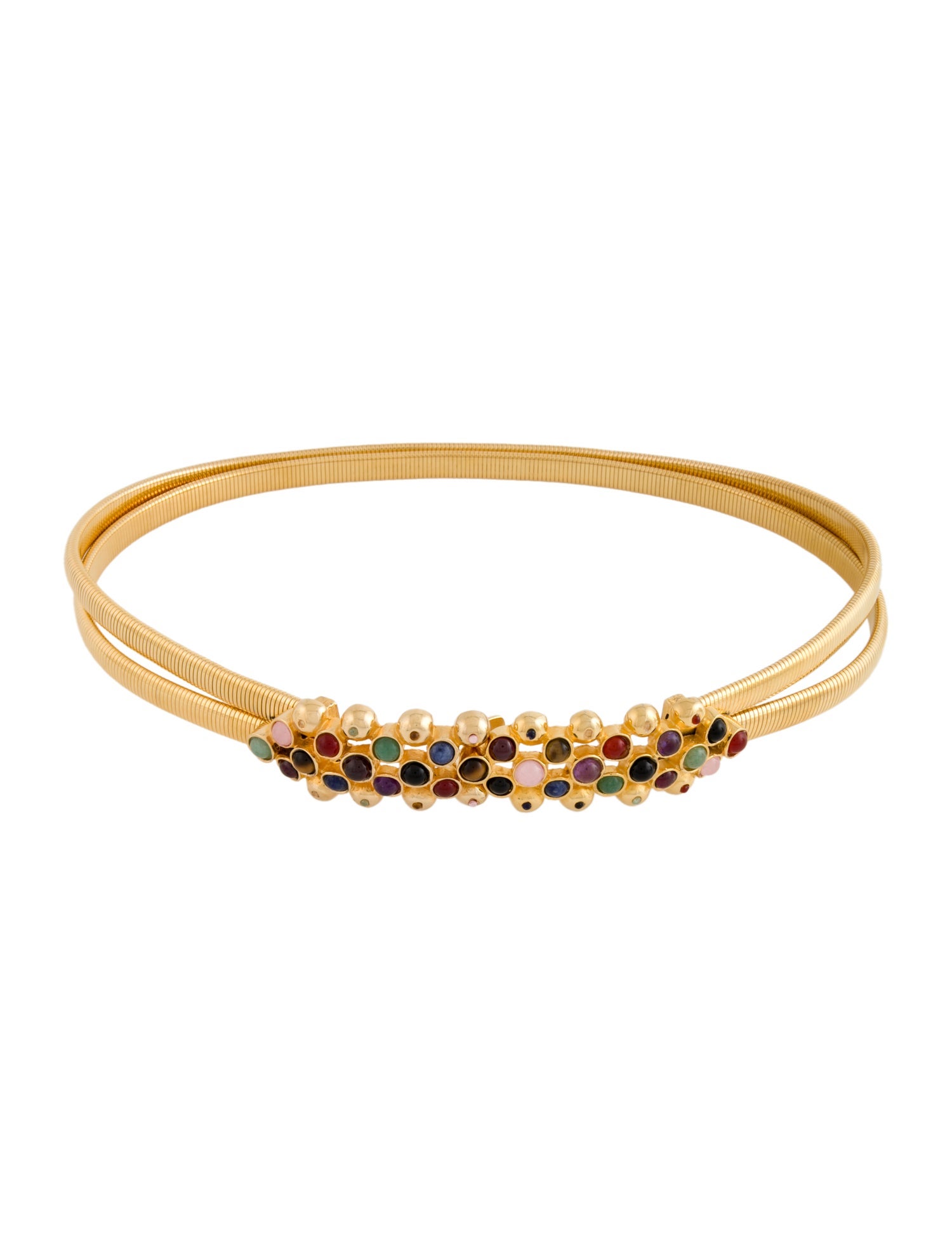 Judith Leiber Vintage Skinny Waist Belt