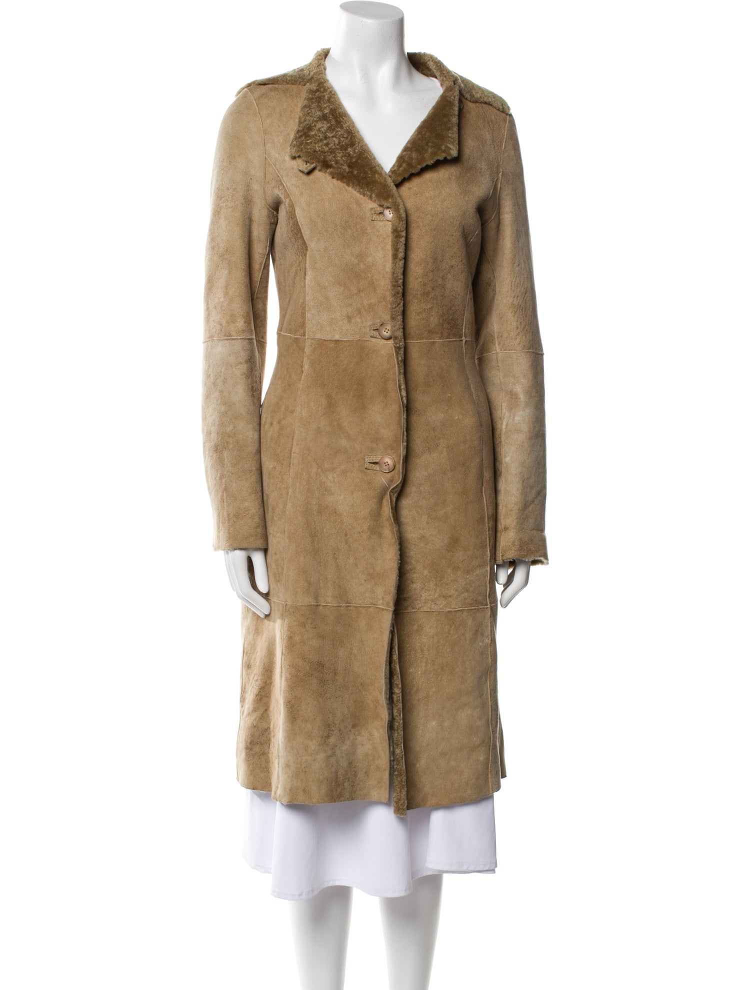 Vintage - Unbranded Shearling Fur Coat