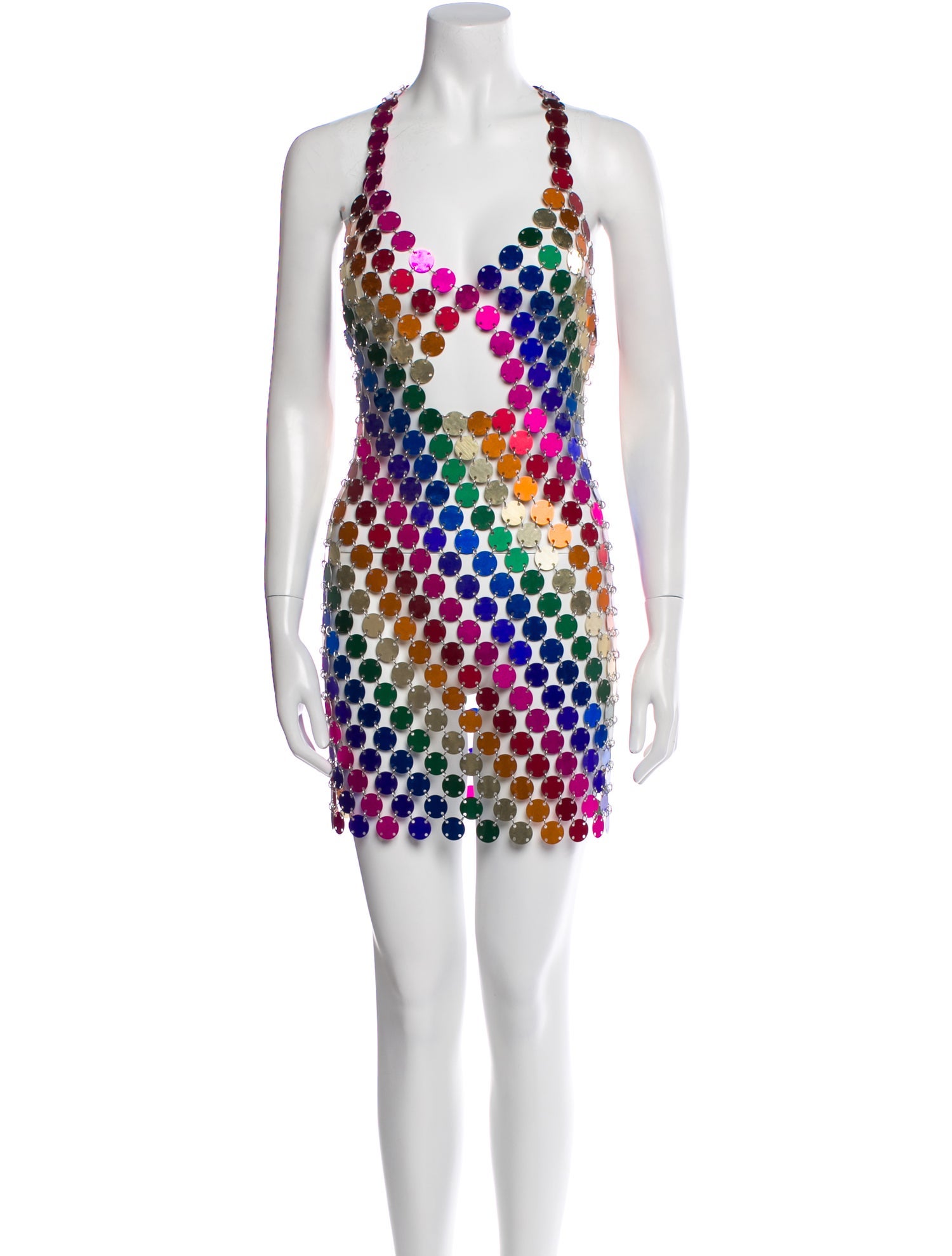 Vintage - Unbranded Printed Mini Dress