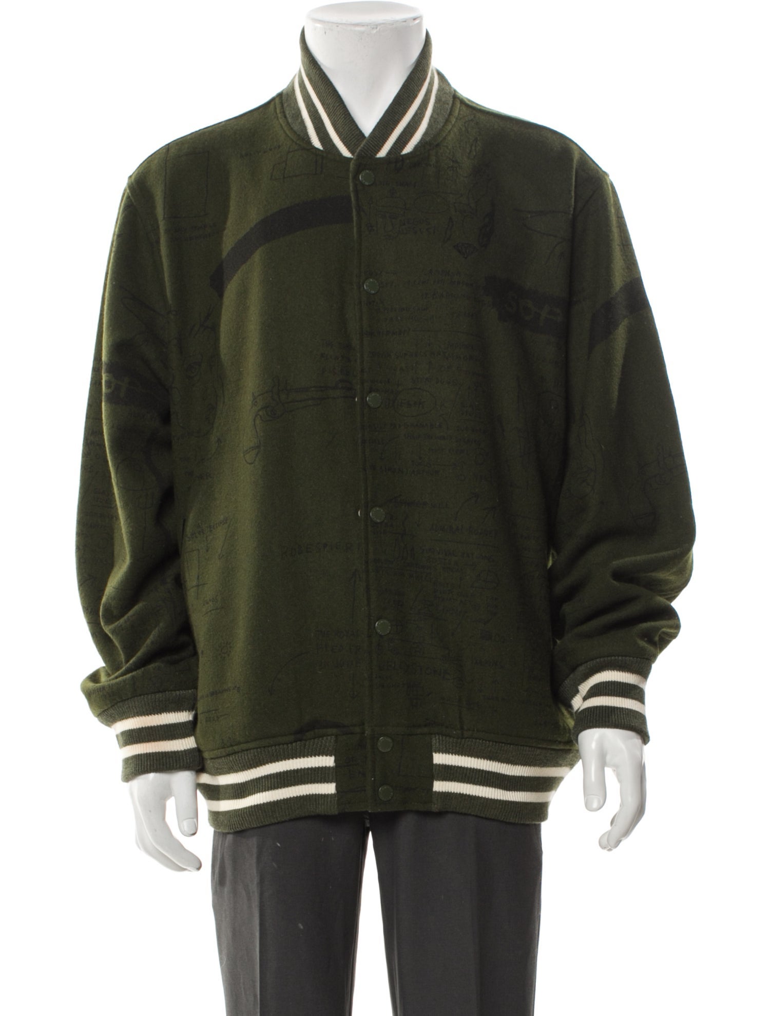 Diamond Supply Co. Diamond Supply Co. 2018 x Basquiat Bomber Jacket