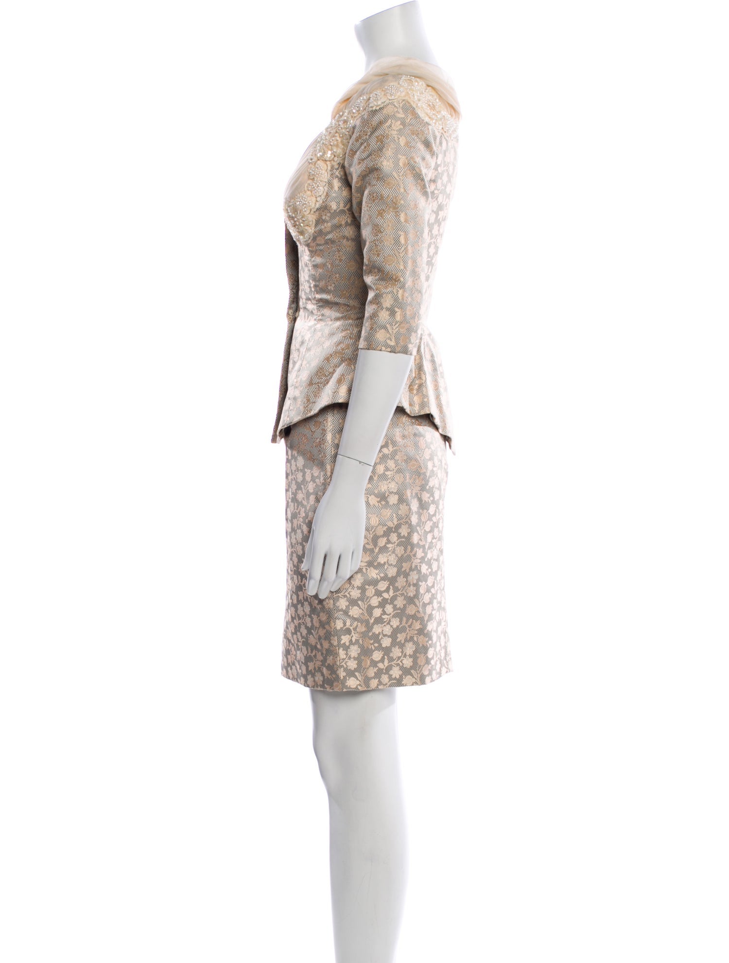 Vicky Tiel Vintage 1994 Skirt Set