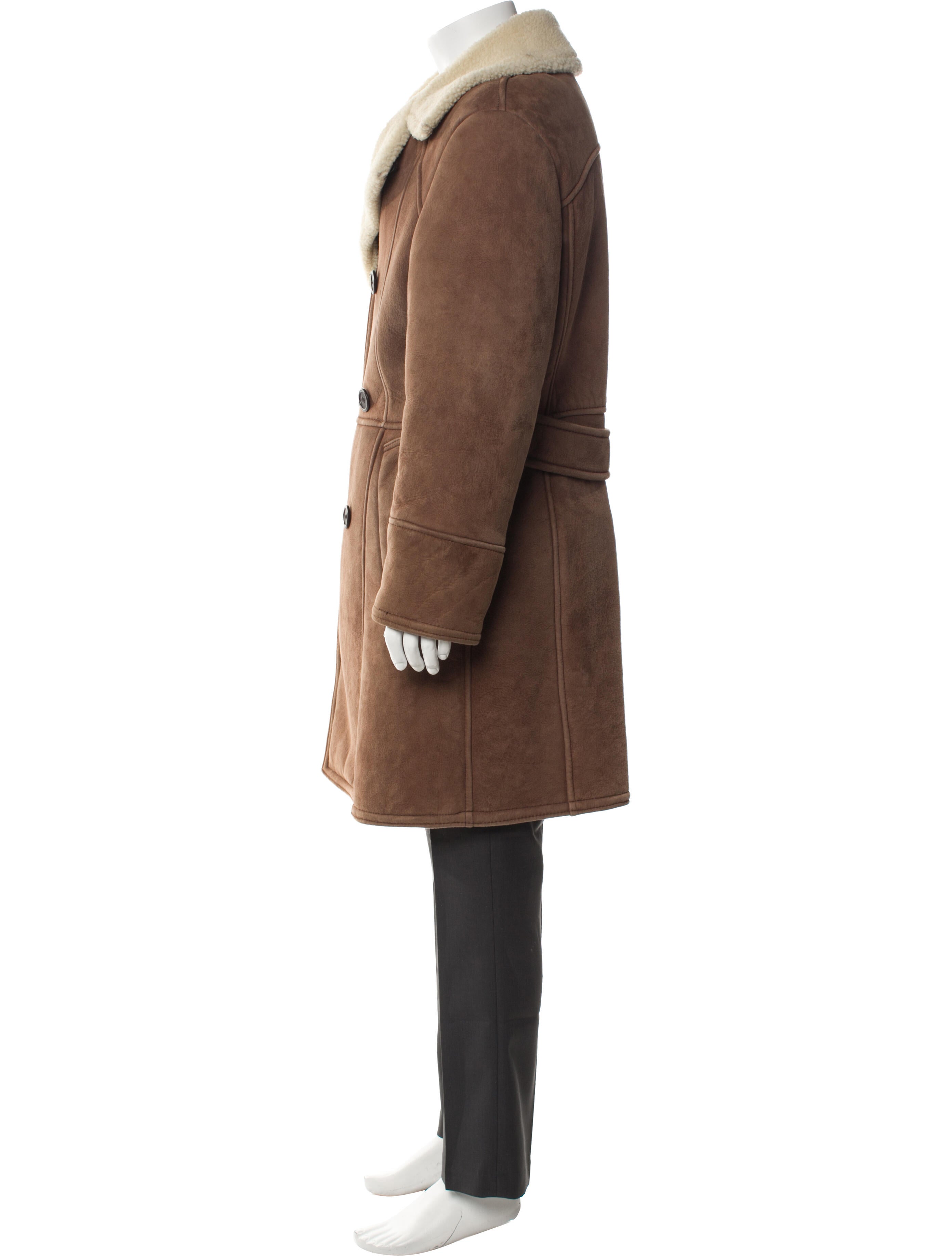 Vintage - Unbranded Lambskin Trench Coat