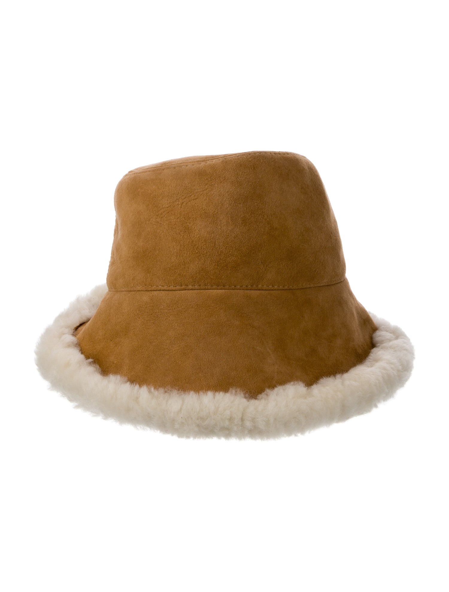 Vintage - Unbranded Women's Suede Bucket Hat