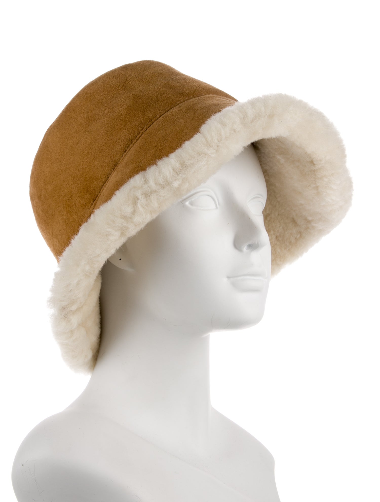 Vintage - Unbranded Women's Suede Bucket Hat