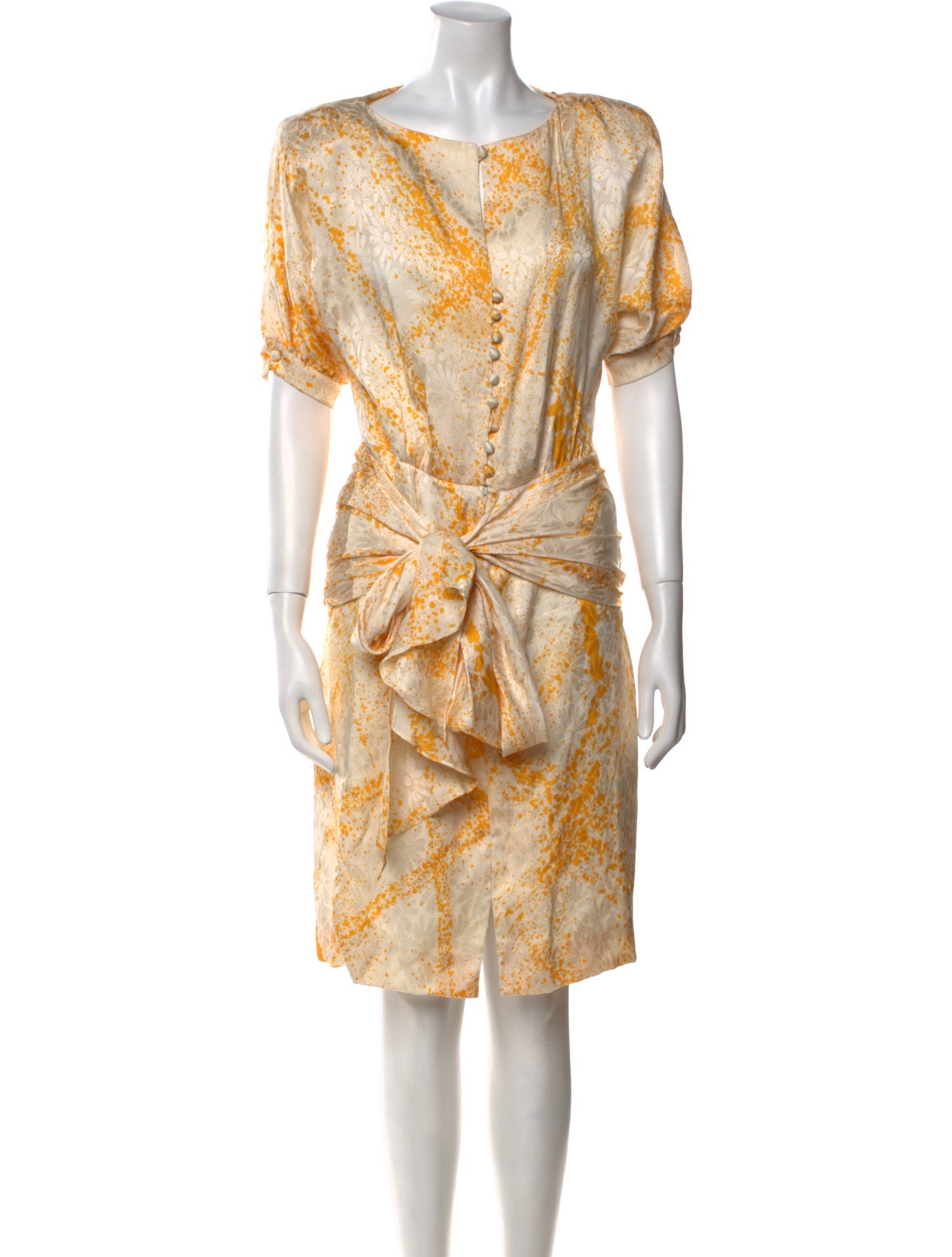 Vintage - Unbranded Silk Mini Dress