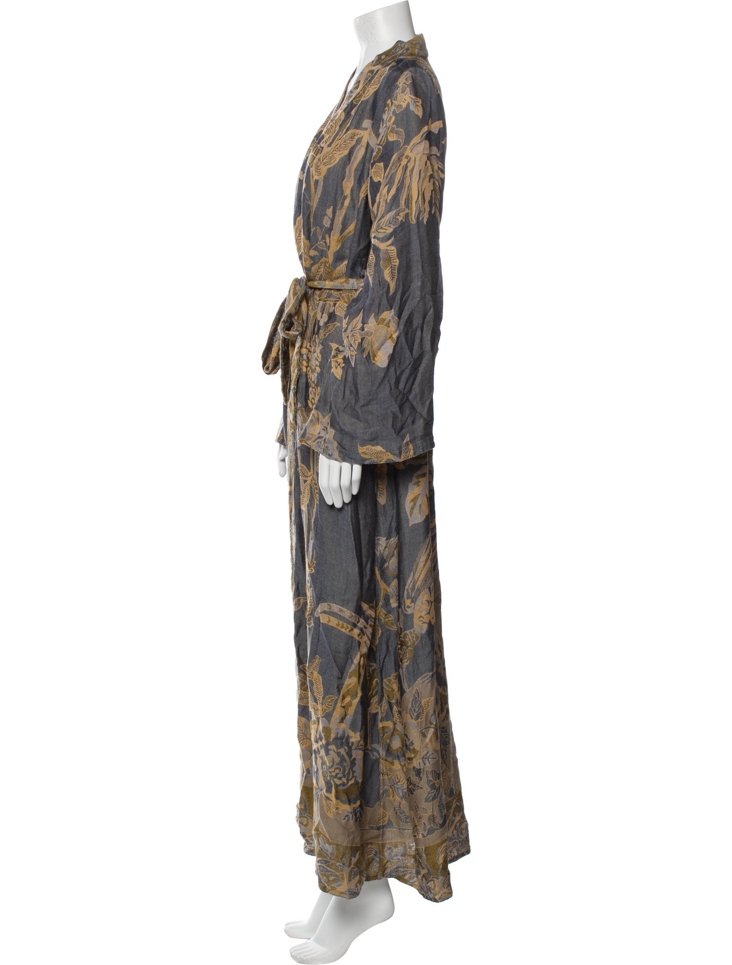 Vintage - Unbranded Printed Robe