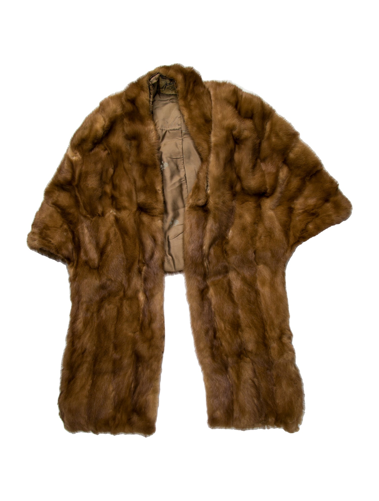 Vintage - Unbranded Fur Shawl