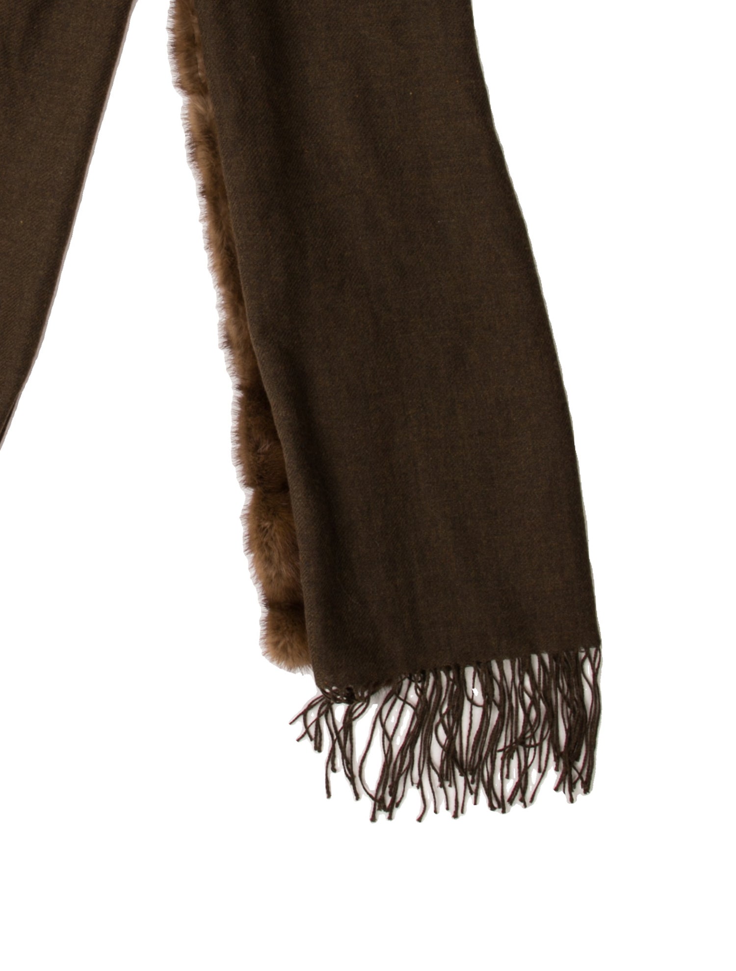 Vintage - Unbranded Cashmere Printed Scarf