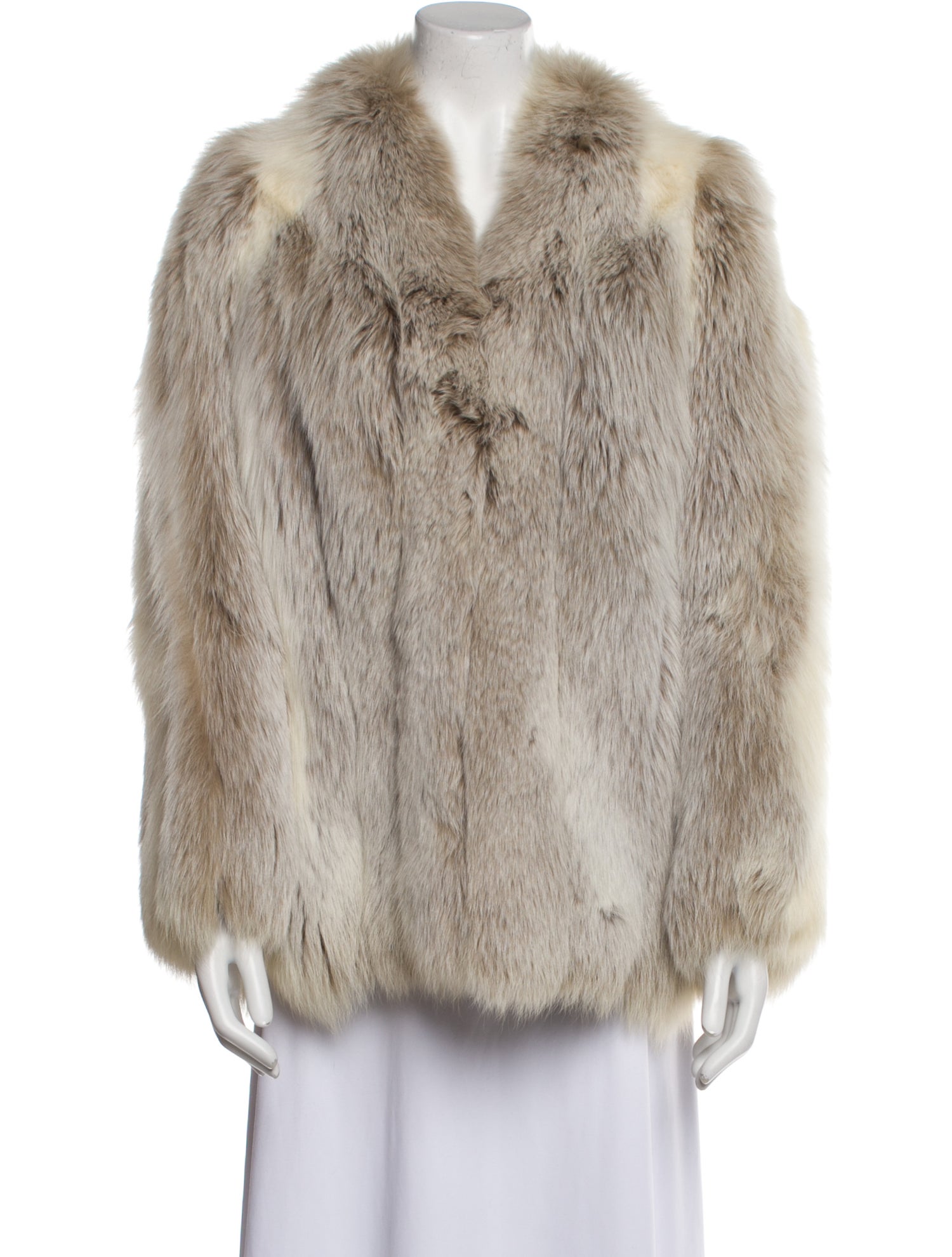 Vintage - Unbranded Fox Faux Fur Coat