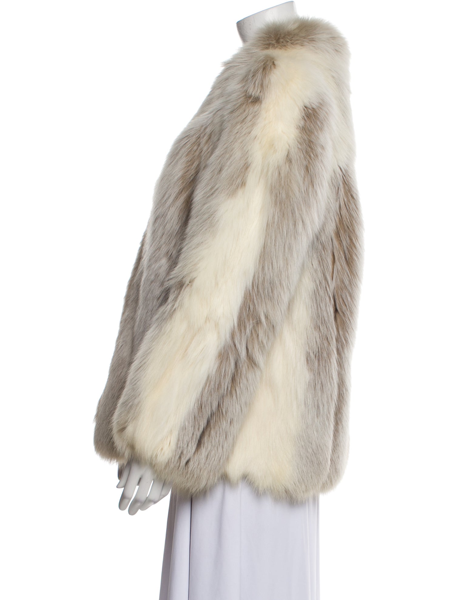 Vintage - Unbranded Fox Faux Fur Coat