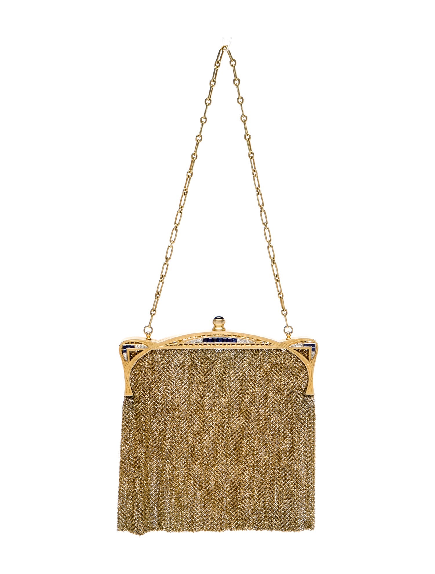 Vintage - Unbranded Metal 14K Mesh purse Vintage