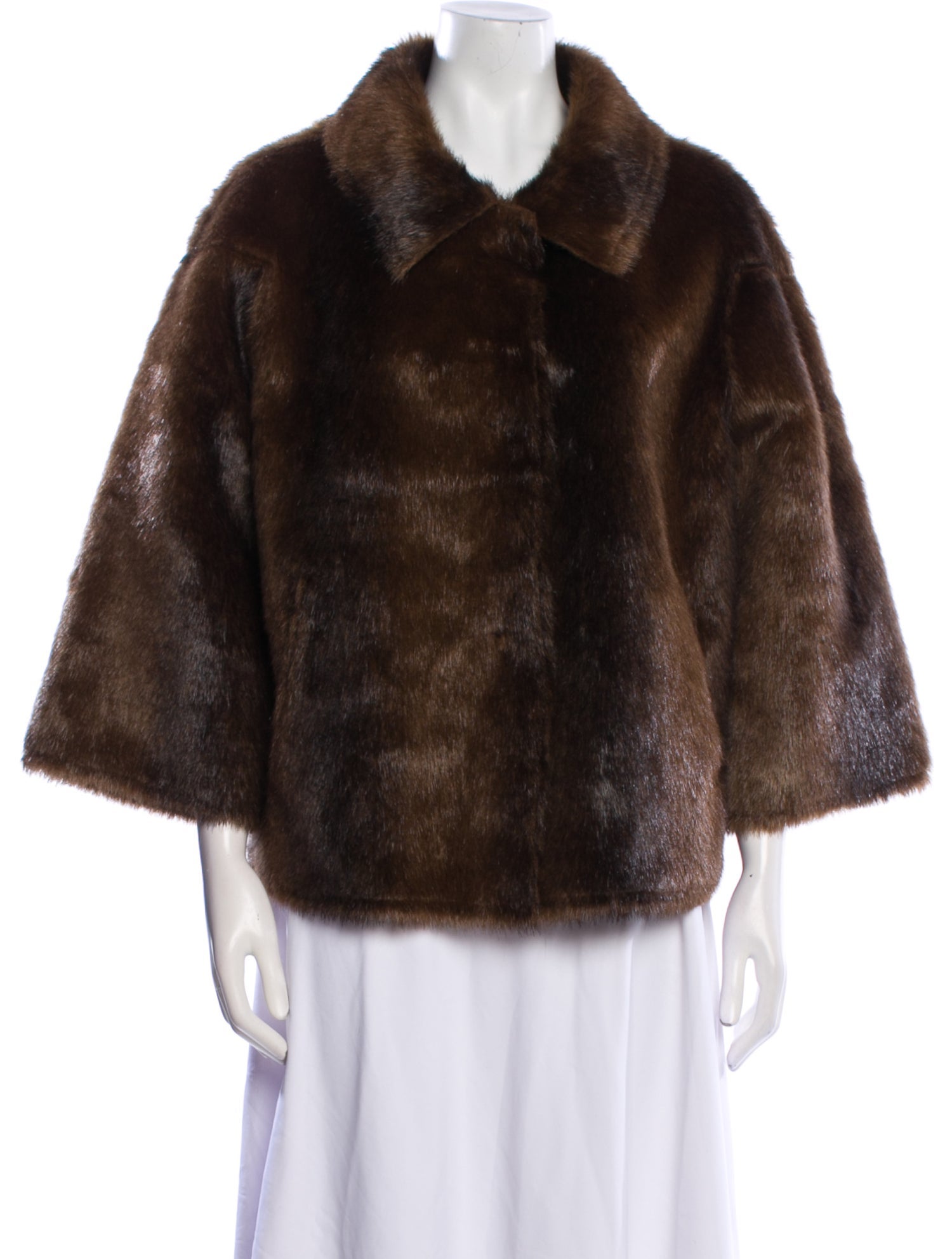Vintage - Unbranded Faux Fur Faux Fur Jacket