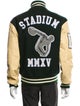 Stadium Goods Wool Colorblock Pattern Varsity Jacket