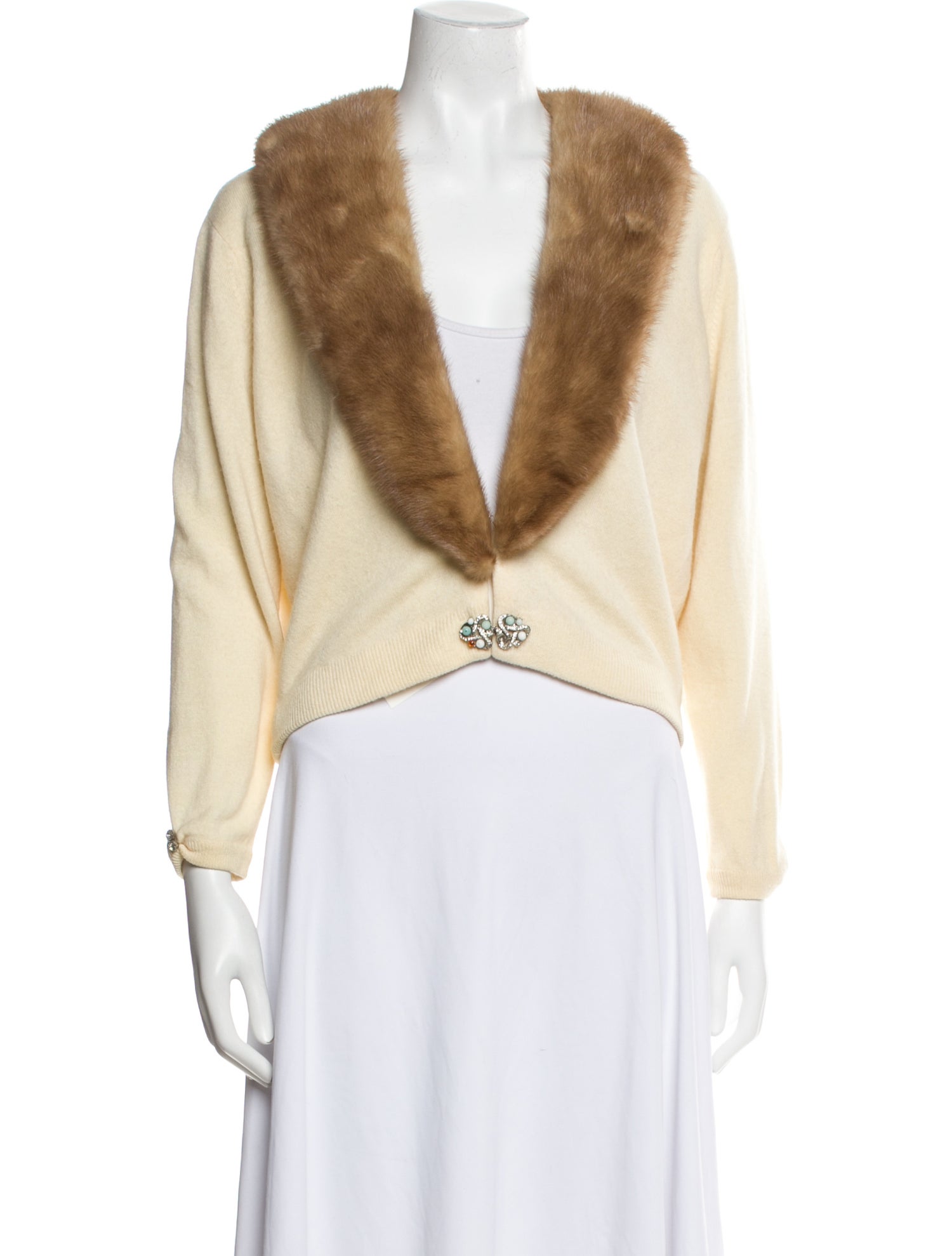 Vintage - Unbranded Vintage Cashmere Fur Jacket