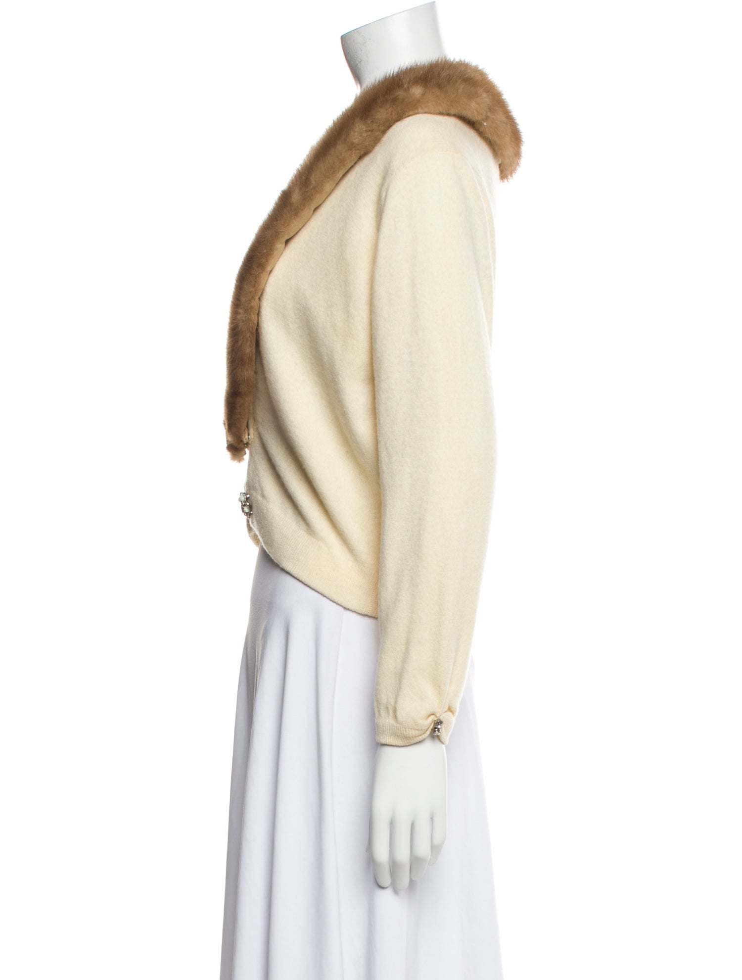 Vintage - Unbranded Vintage Cashmere Fur Jacket