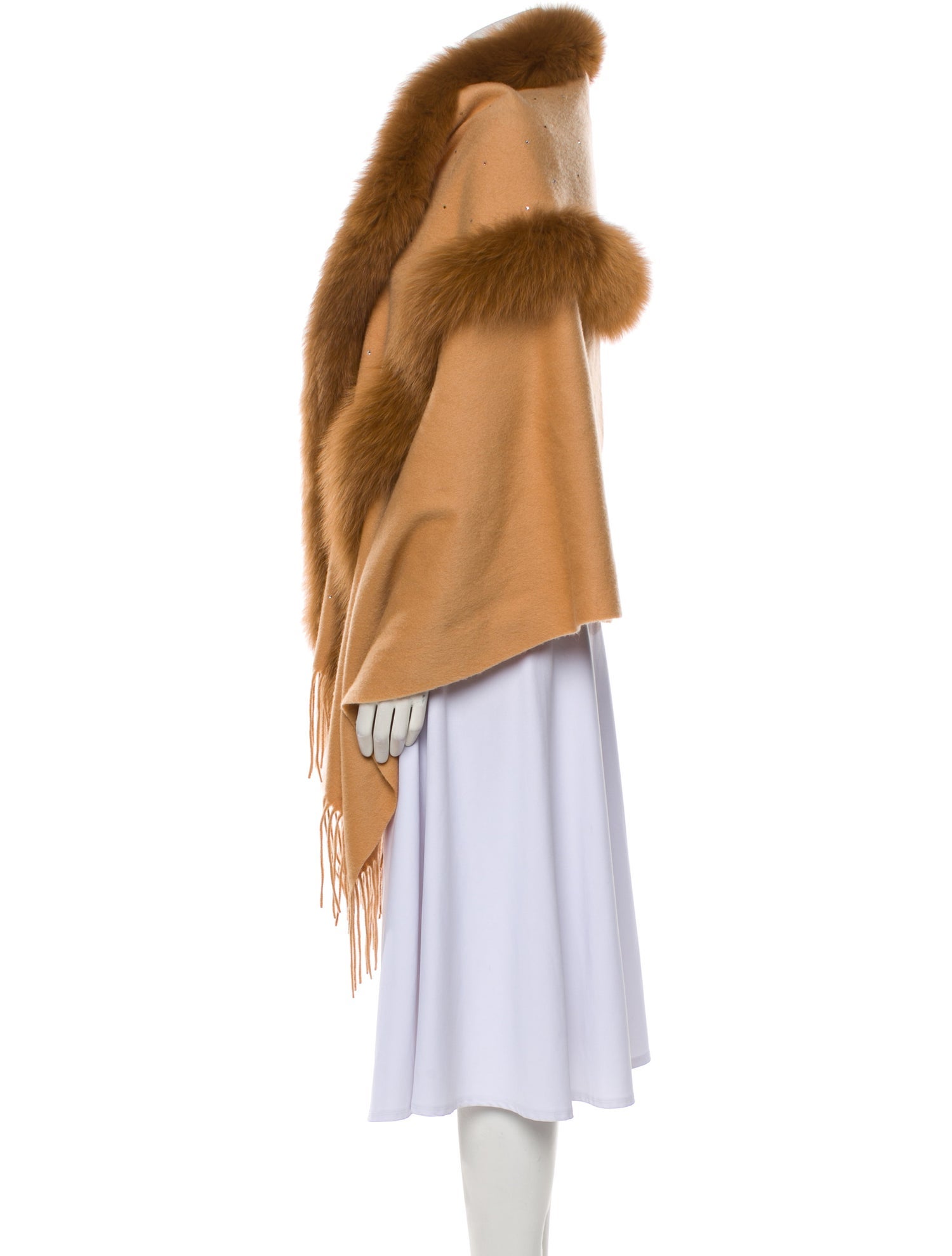 Vintage - Unbranded Cashmere Colorblock Pattern Scarf