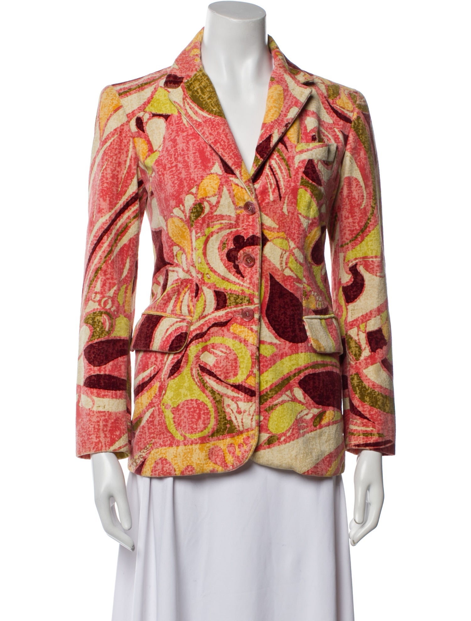 Emilio Pucci Vintage Printed Blazer
