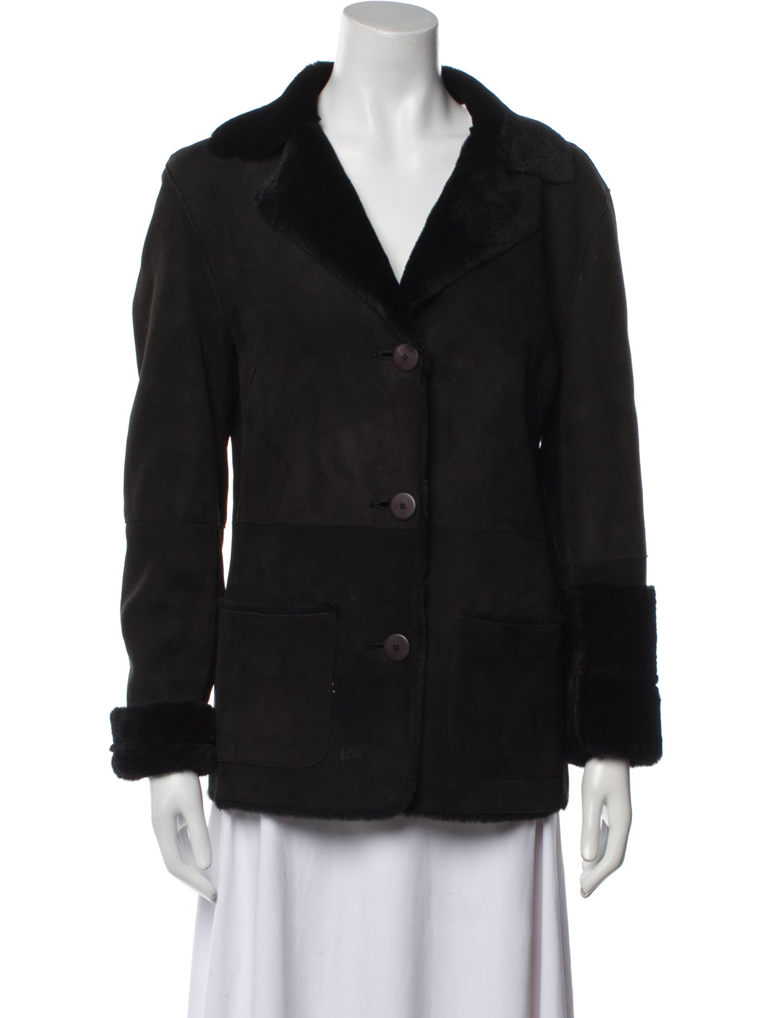 Vintage - Unbranded Shearling Fur Jacket