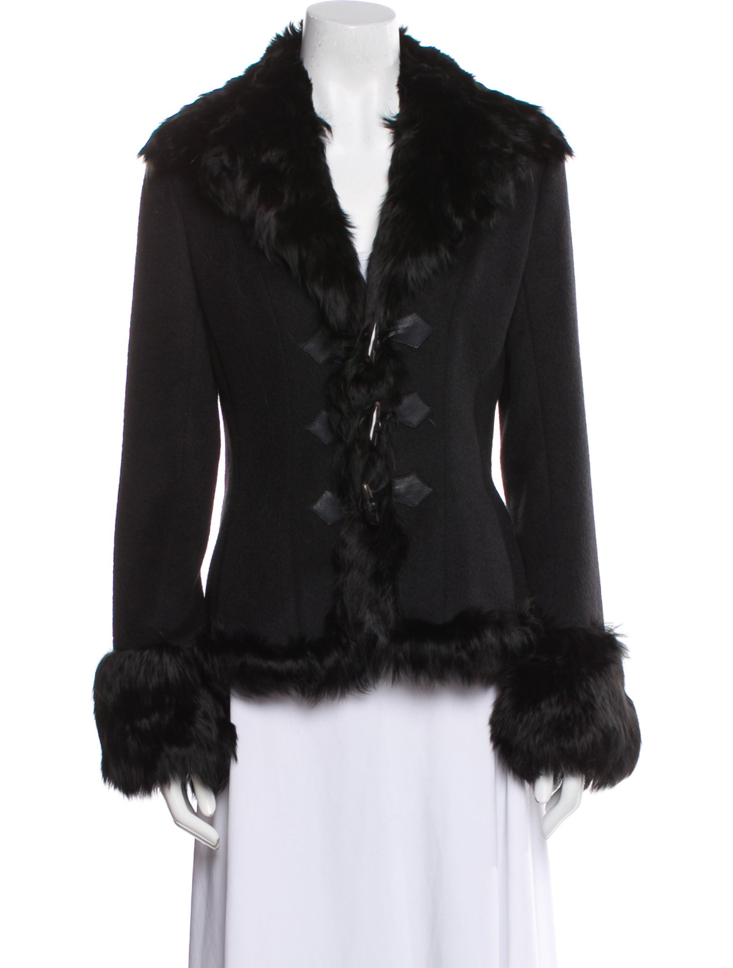 Vintage - Unbranded Alpaca Faux Fur Jacket