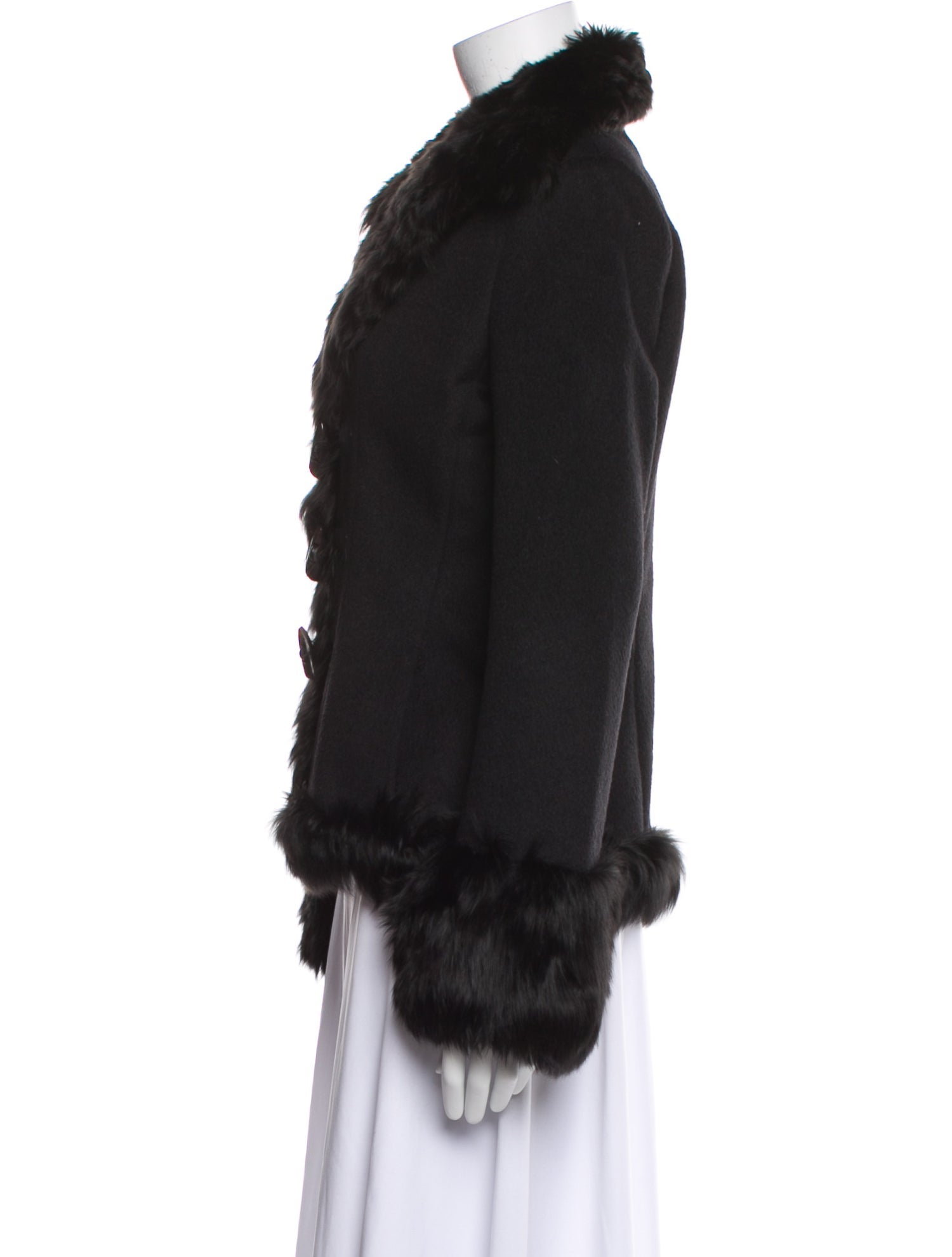 Vintage - Unbranded Alpaca Faux Fur Jacket