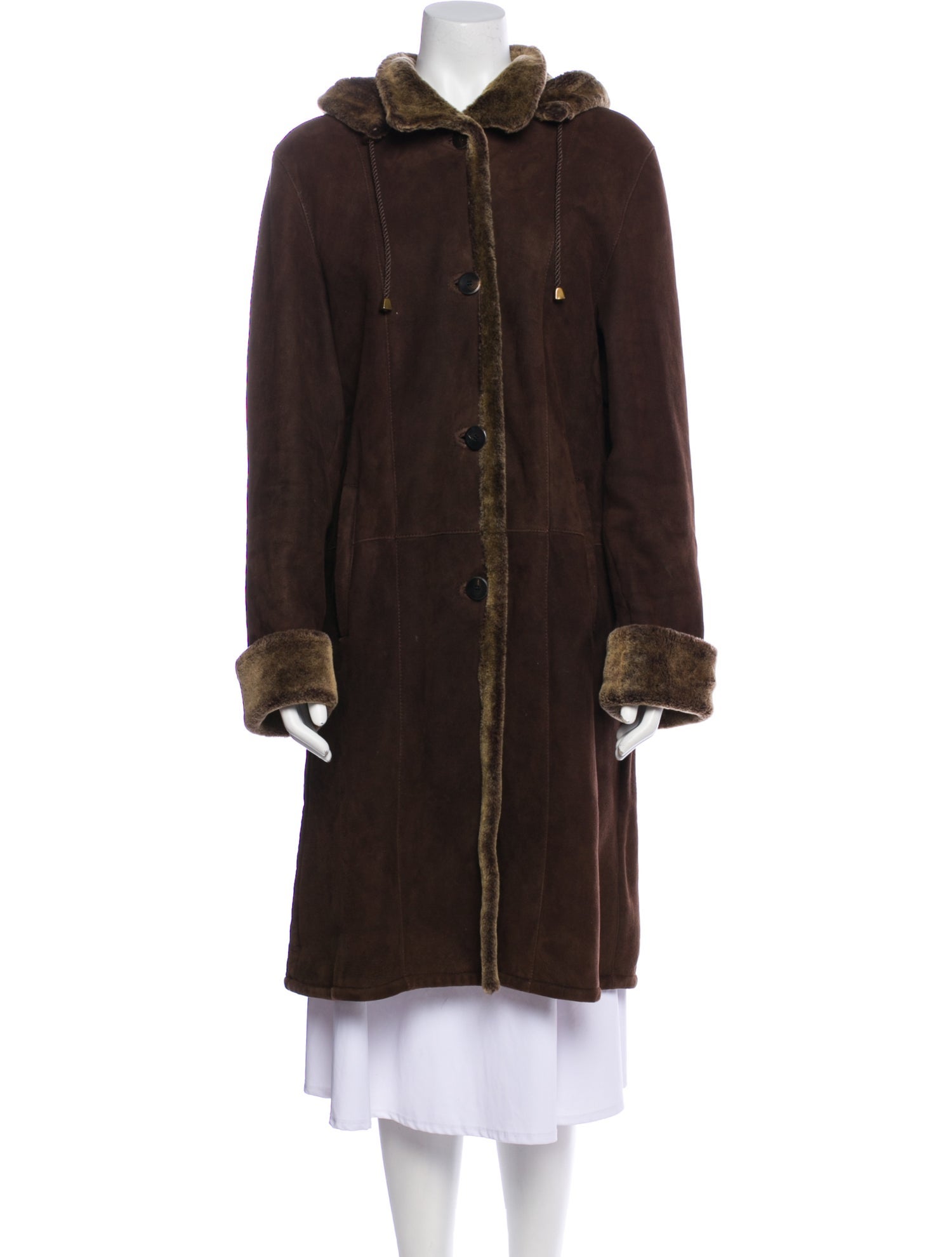 Vintage - Unbranded Vintage Shearling Fur Coat w/ Tags