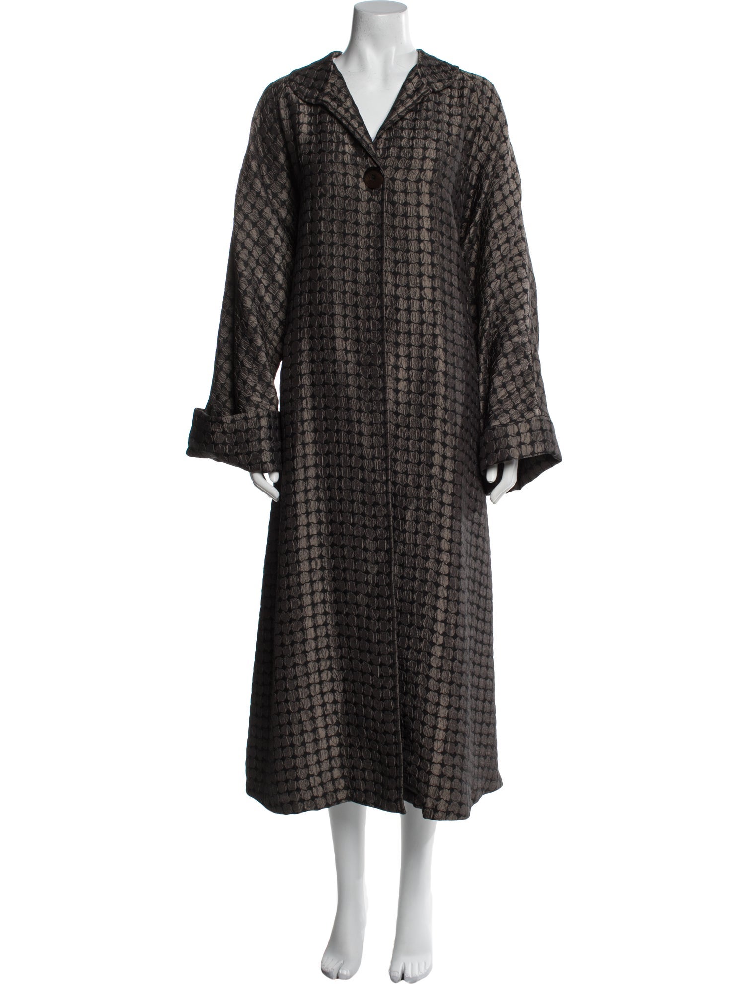 Vintage - Unbranded Plaid Print Coat