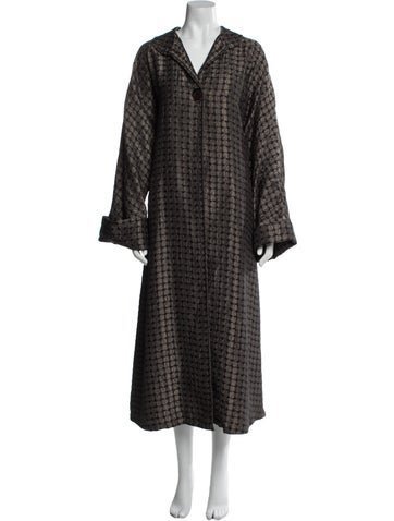 Vintage - Unbranded Coats Plaid Print Coat XL