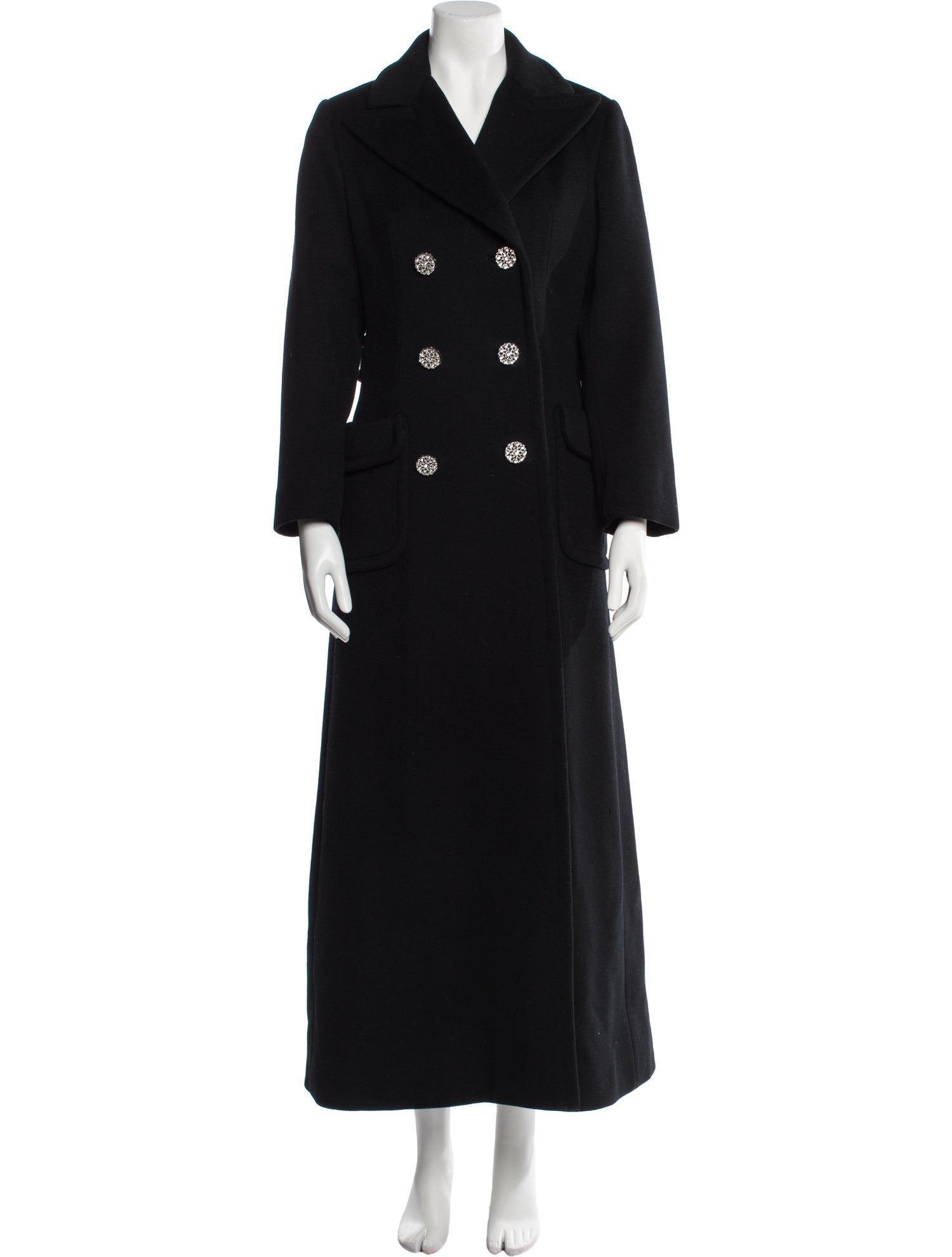 Vintage - Unbranded Vintage Cashmere Faux Fur Coat