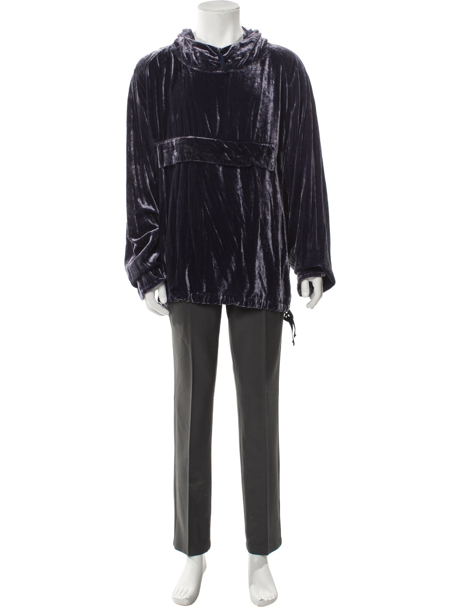 Vintage - Unbranded V-Neck Long Sleeve Sweatshirt