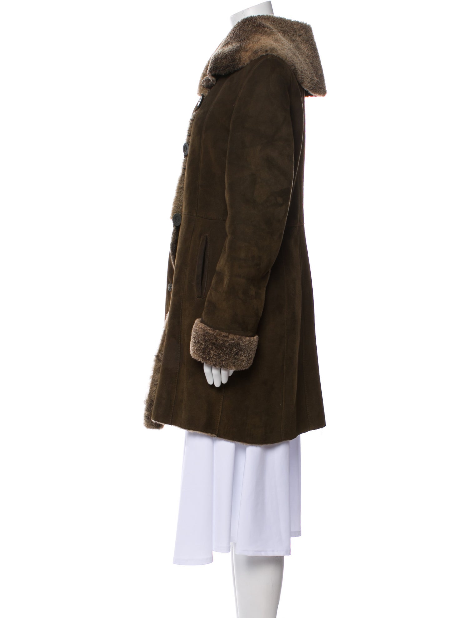 Vintage - Unbranded Shearling Fur Coat