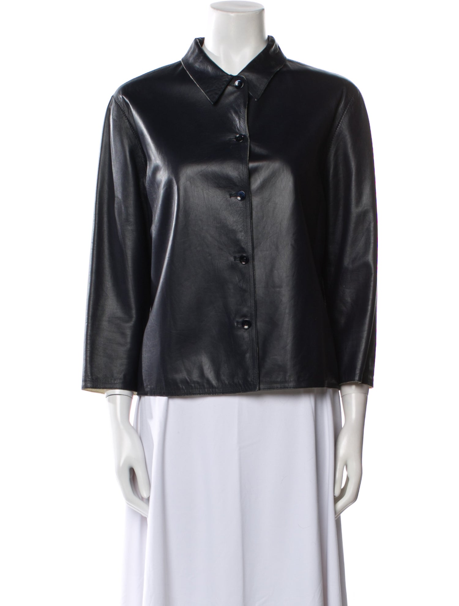 Vintage - Unbranded Leather Jacket