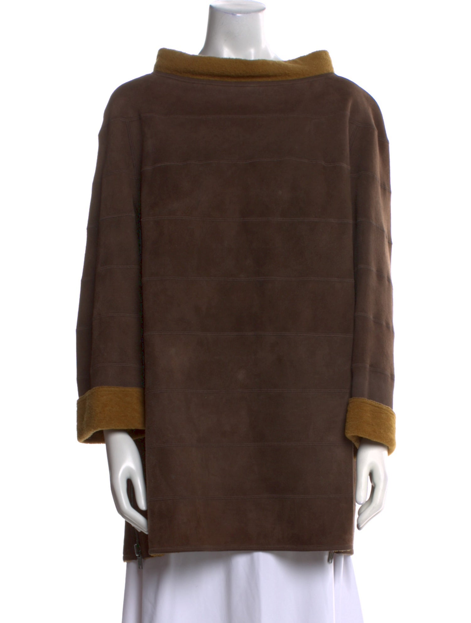 Vintage - Unbranded Bateau Neckline Long Sleeve Sweatshirt