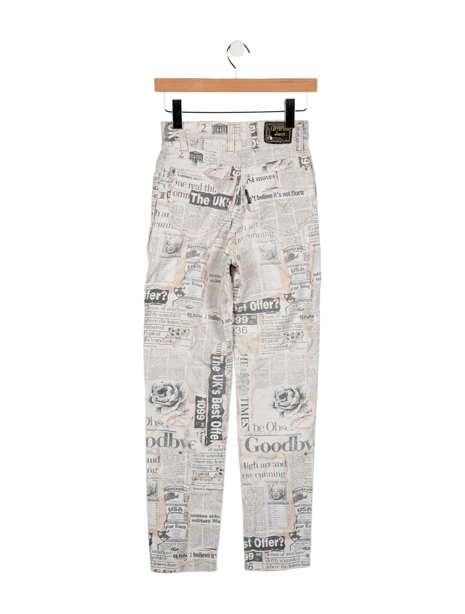 Vintage - Unbranded High-Rise Straight Leg Jeans