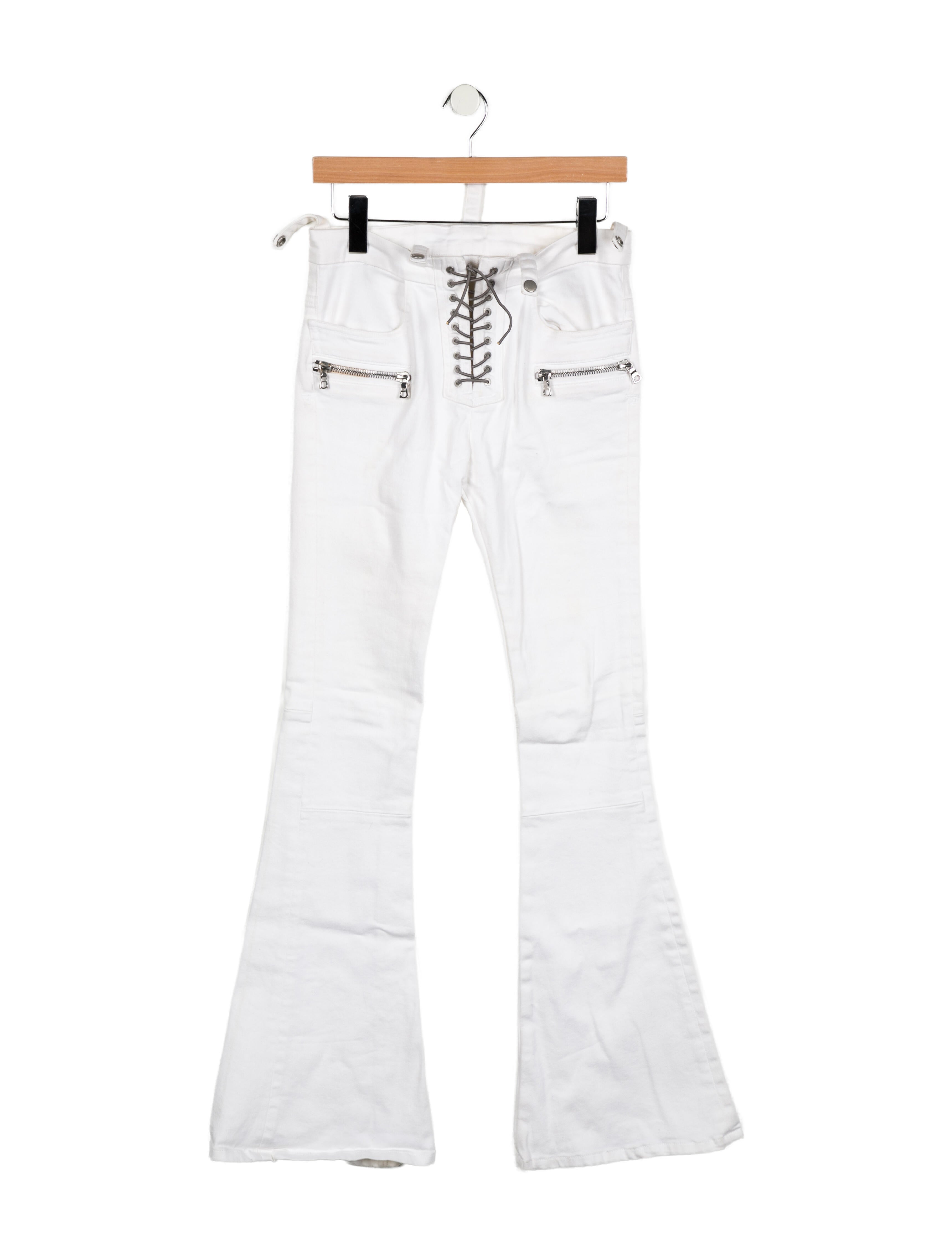 Ben Taverniti Unravel Project Mid-Rise Wide Leg Jeans