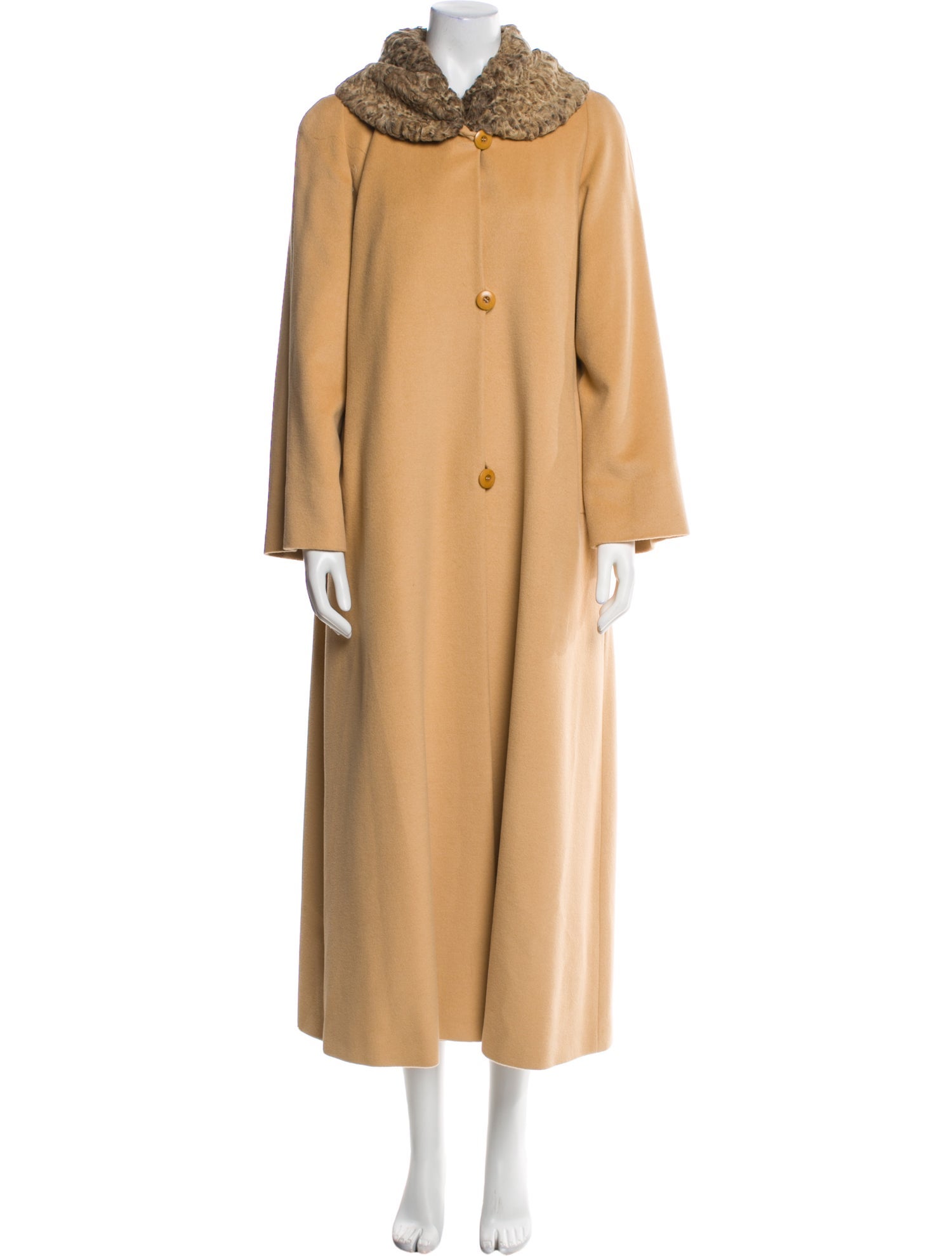 Vintage - Unbranded Lambswool Fur Coat