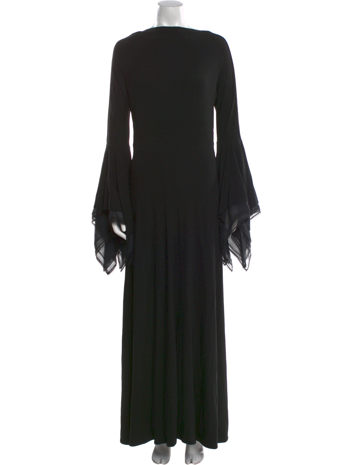 Vintage - Unbranded Bateau Neckline Long Dress