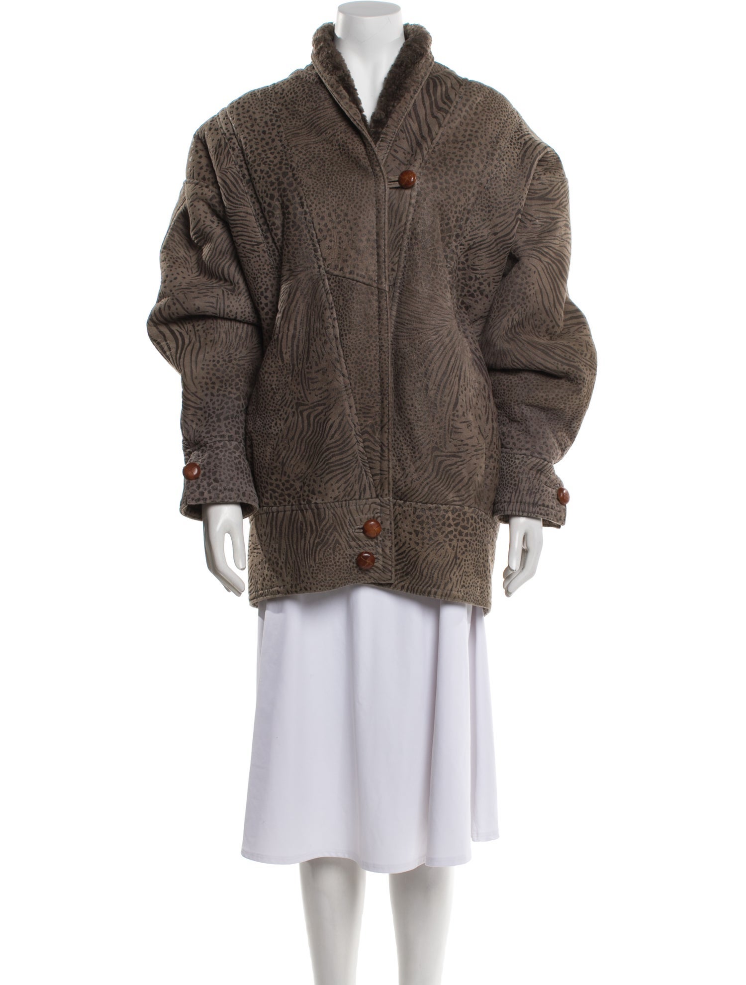 Vintage - Unbranded Vintage Shearling Fur Coat